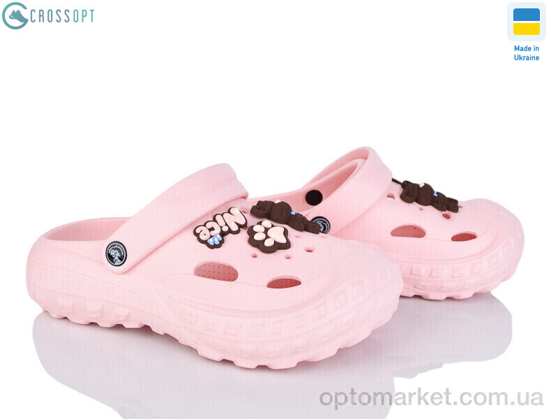 Купить Крокси жіночі 124063 Jose Amorales рожевий, фото 1