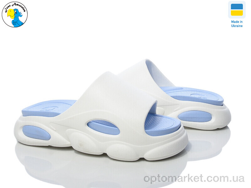 Купить Шльопанці жіночі 124204 Jose Amorales білий, фото 1