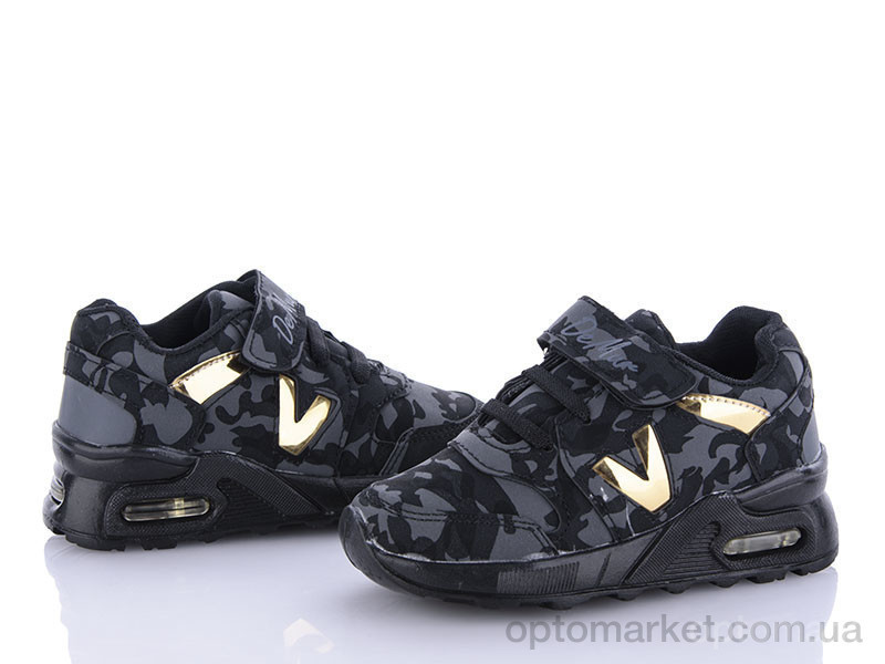 Купить Кроссовки детские 125-01FK Malibu черный, фото 1