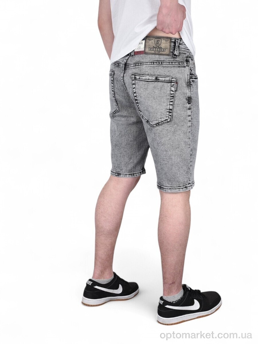 Купить Шорти чоловічі 125-1 Baronjns сірий, фото 2