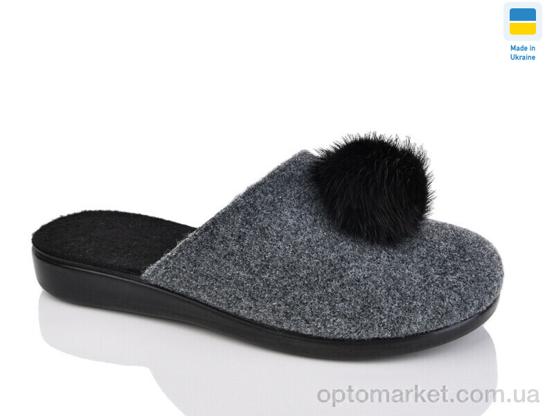 Купить Капці жіночі 125-3 Klerotex сірий, фото 1