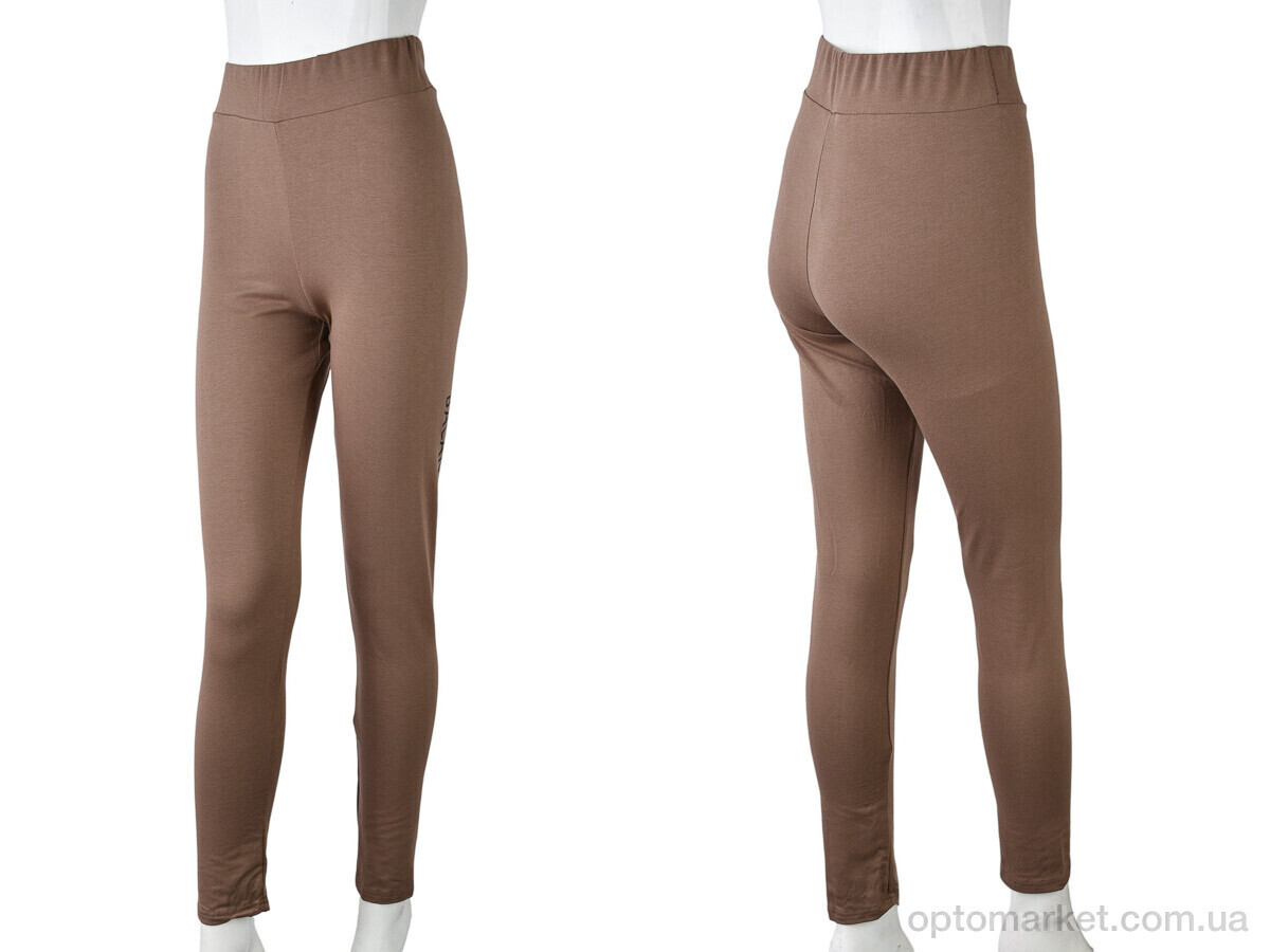 Купить Лосини жіночі 12514B brown Obuvok коричневий, фото 3