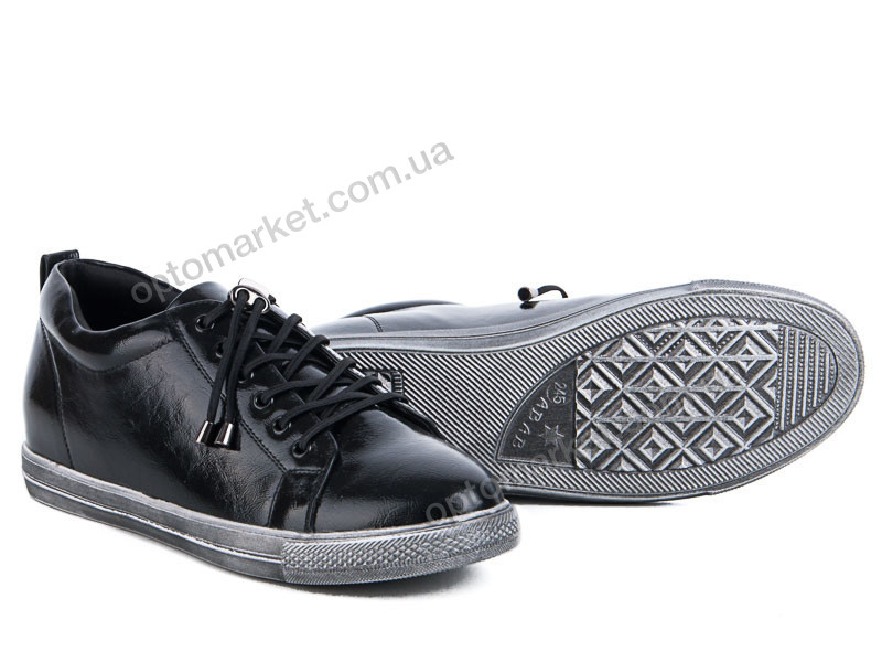 Купить Кеды женские 125443 Allshoes черный, фото 1