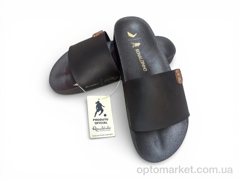 Купить Шльопанці чоловічі 12562-BT194 black Rider чорний, фото 2