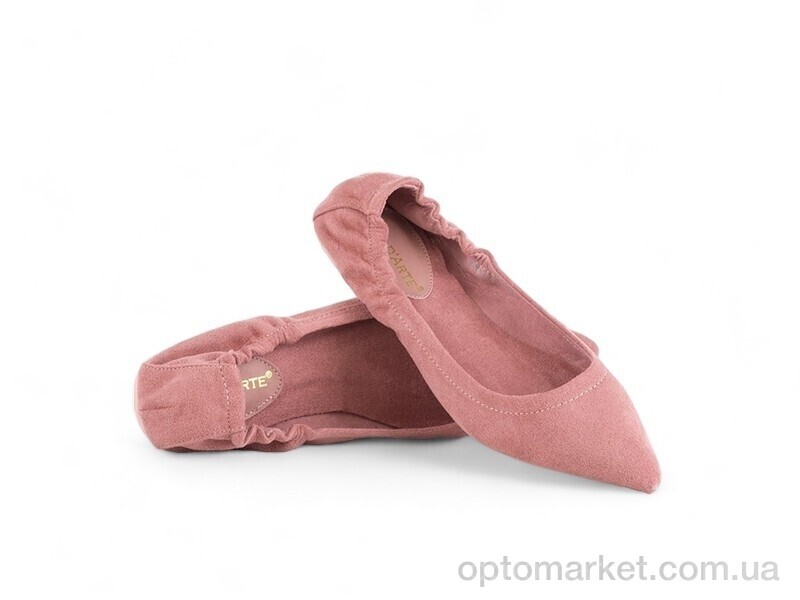 Купить Балетки жіночі 125811 Prima D'Arte рожевий, фото 1