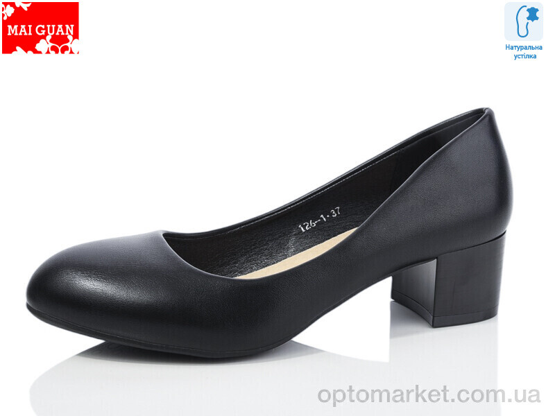 Купить Туфлі жіночі 126-1 Maiguan чорний, фото 1