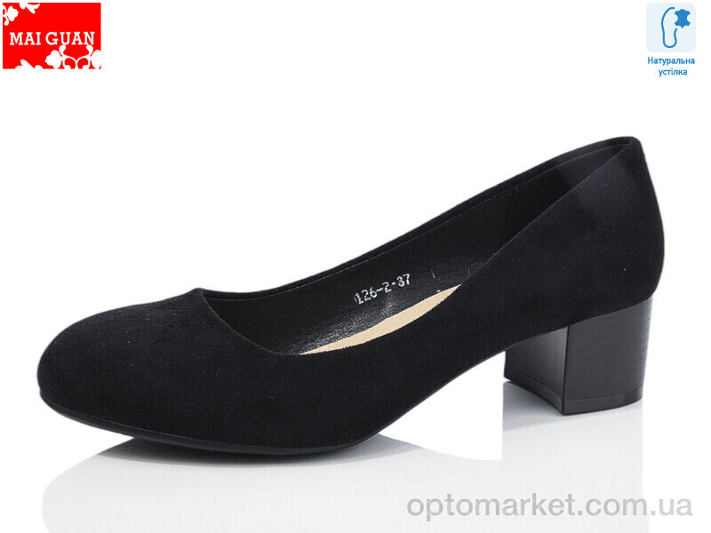 Купить Туфлі жіночі 126-2 Maiguan чорний, фото 1