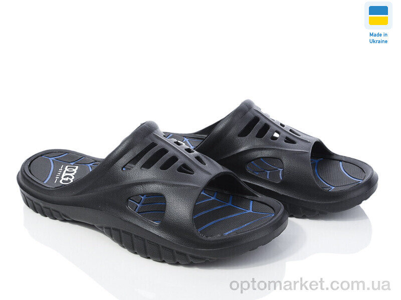 Купить Шльопанці чоловічі 126 чорний Dago чорний, фото 1