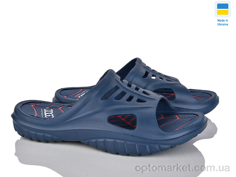 Купить Шльопанці чоловічі 126 синій Dago синій, фото 1