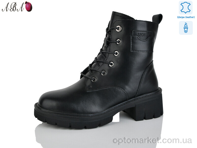 Купить Черевики жіночі 126 Aba чорний, фото 1
