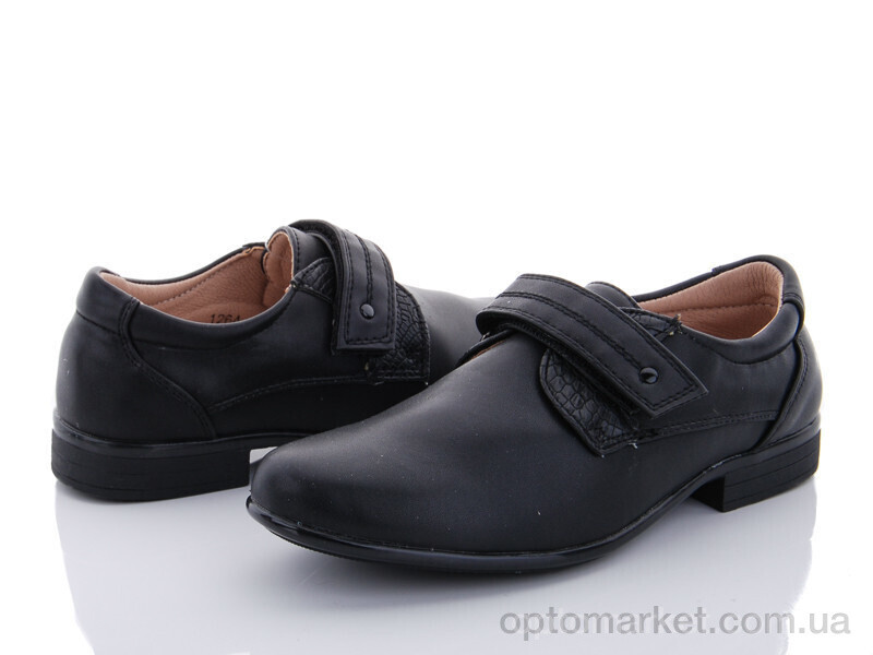 Купить Туфлі дитячі 1264 Xifa kids чорний, фото 1