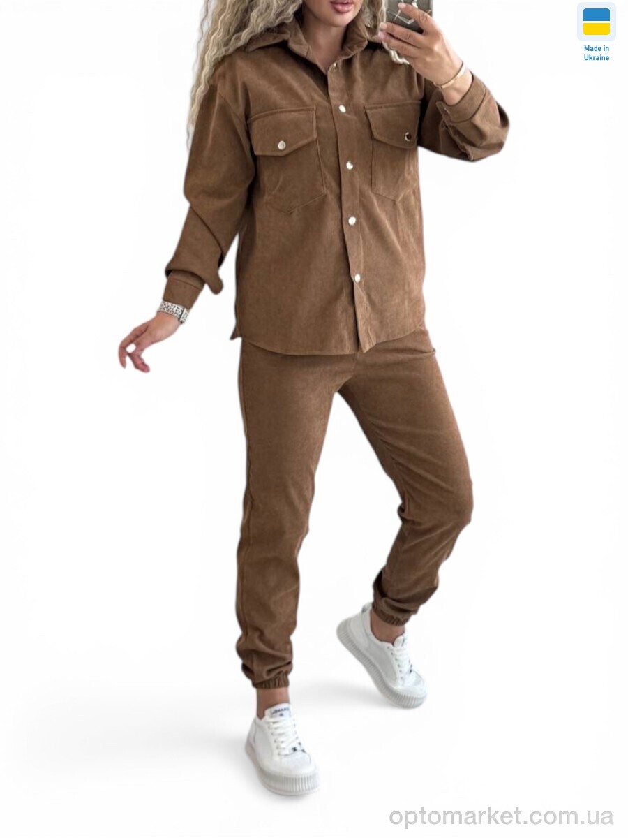 Купить Костюм жіночі 127 мокко Alisa Brand коричневий, фото 1
