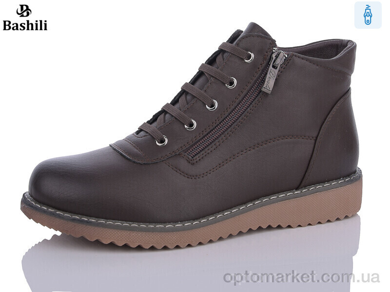 Купить Черевики жіночі 1287-22 норма Башили коричневий, фото 1