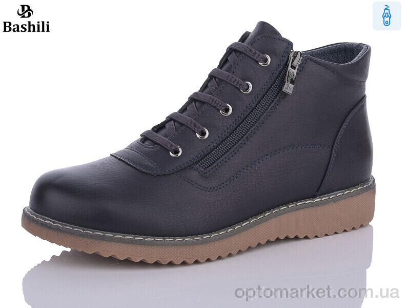 Купить Черевики жіночі 1287-23 норма Башили синій, фото 1