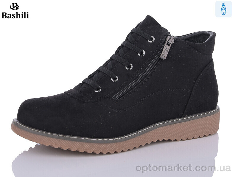 Купить Черевики жіночі 1287-27 норма Башили чорний, фото 1