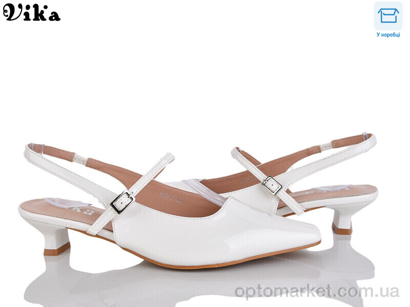Купить Туфлі жіночі 130-6 Vika білий, фото 1