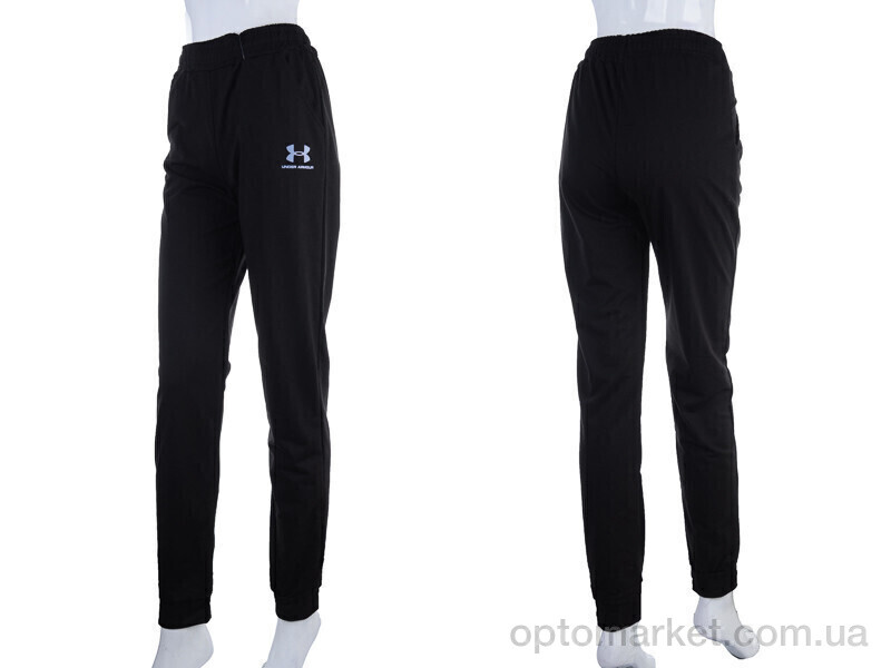 Купить Спортивні штаны жіночі 130 black (05822) U_A.mo.r чорний, фото 4