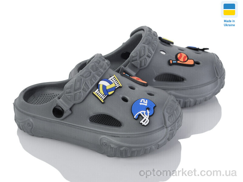 Купить Крокси дитячі 1300 т.сірий Verta сірий, фото 1