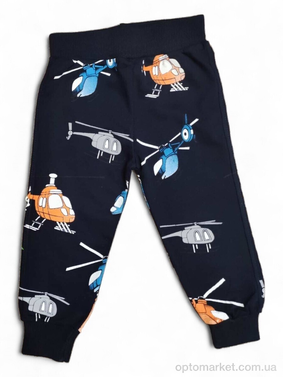 Купить Спортивні штаны дитячі 13054 т.синій CONCON Kids синій, фото 1