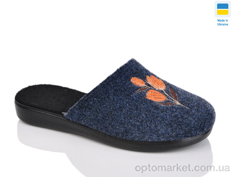 Купить Капці жіночі 131-22 Klerotex синій, фото 1