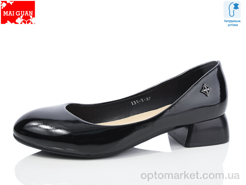 Купить Туфлі жіночі 131-3 Maiguan чорний, фото 1