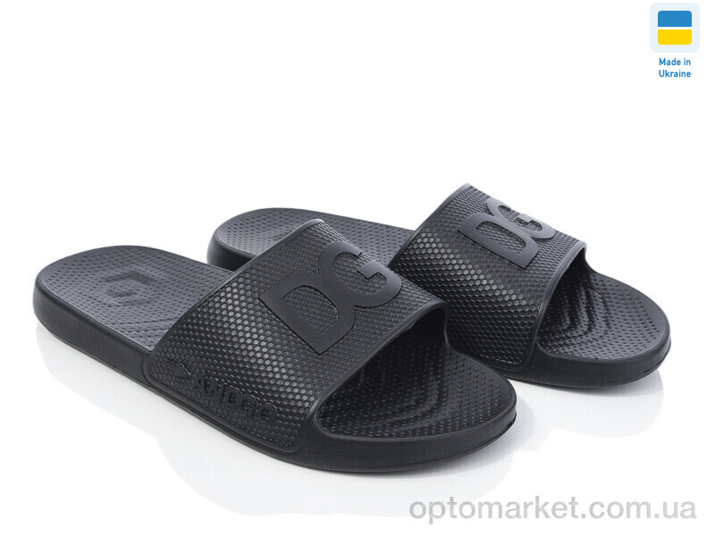 Купить Шльопанці чоловічі 131 чорний Dago чорний, фото 1