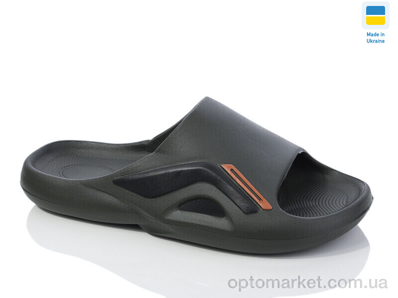 Купить Шльопанці чоловічі 131 хакі Крок зелений, фото 1