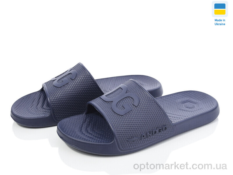 Купить Шльопанці чоловічі 131 синій Dago синій, фото 1