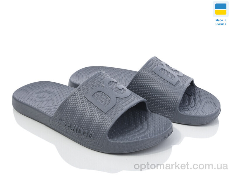 Купить Шльопанці чоловічі 131 сірий Dago сірий, фото 1