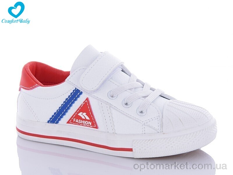 Купить Кеди дитячі 1310-3 біл-червон Comfort-baby білий, фото 1