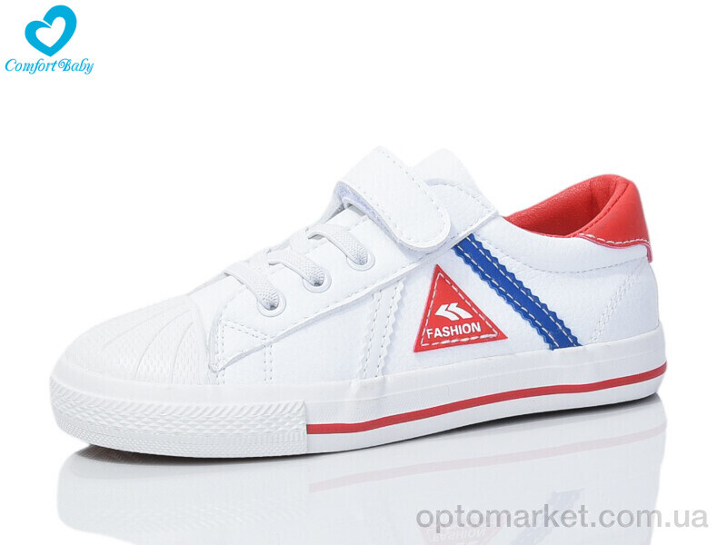 Купить Кеди дитячі 13100 білий-червоний Feiyao білий, фото 1