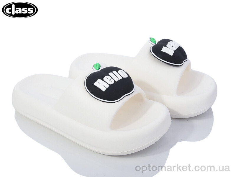 Купить Шльопанці жіночі 1313-1 Wei Wei-Class білий, фото 1