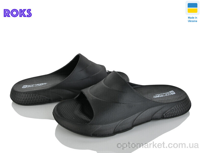 Купить Шльопанці жіночі 132 чорний Progress чорний, фото 1