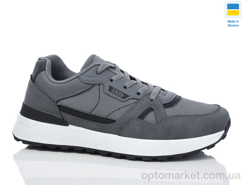 Купить Кросівки чоловічі 1324-5 Swin сірий, фото 1