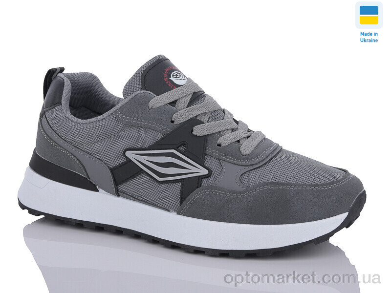 Купить Кросівки чоловічі 1325-3 Swin сірий, фото 1