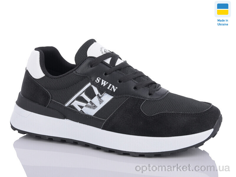 Купить Кросівки чоловічі 1326-2 Swin чорний, фото 1
