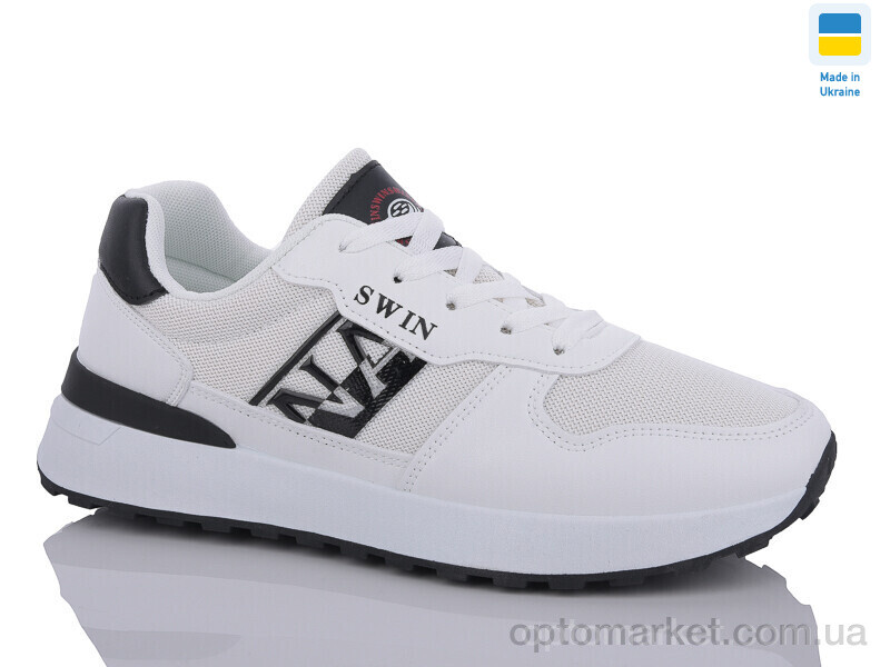 Купить Кросівки чоловічі 1326-3 Swin білий, фото 1