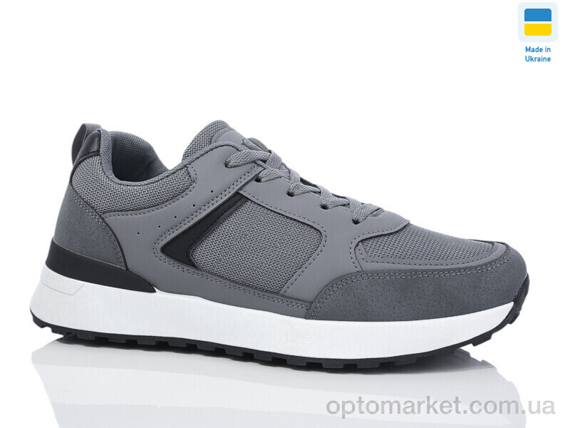 Купить Кросівки чоловічі 1327-3 Swin сірий, фото 1