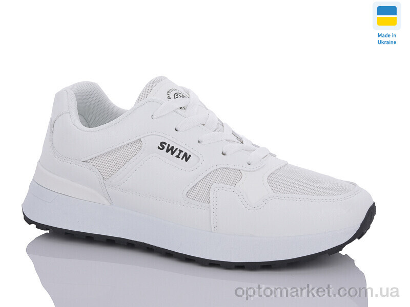 Купить Кросівки чоловічі 1328-4 Swin білий, фото 1