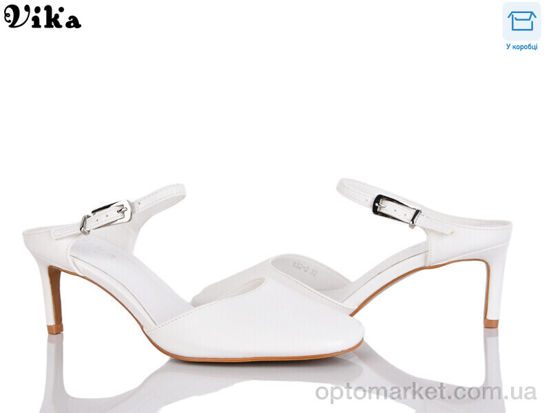 Купить Туфлі жіночі 133-2 Vika білий, фото 1