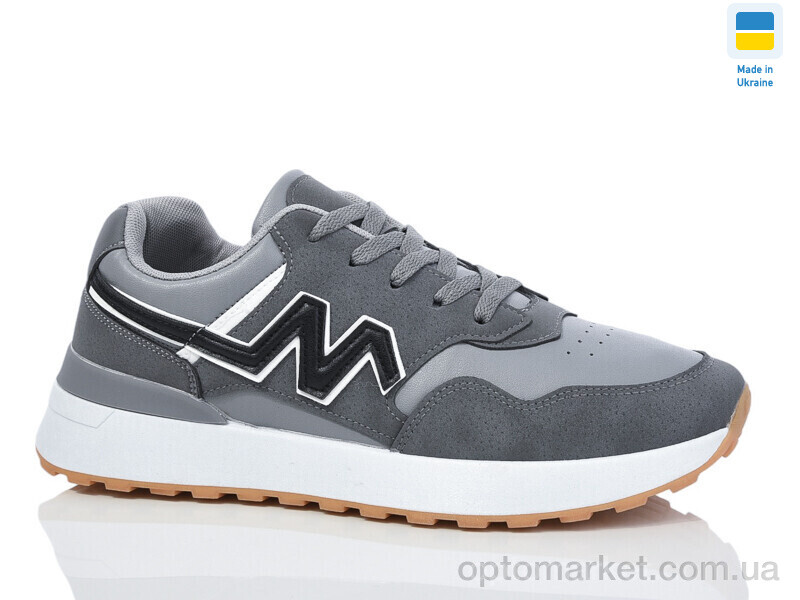 Купить Кросівки чоловічі 1344-2 Swin сірий, фото 1