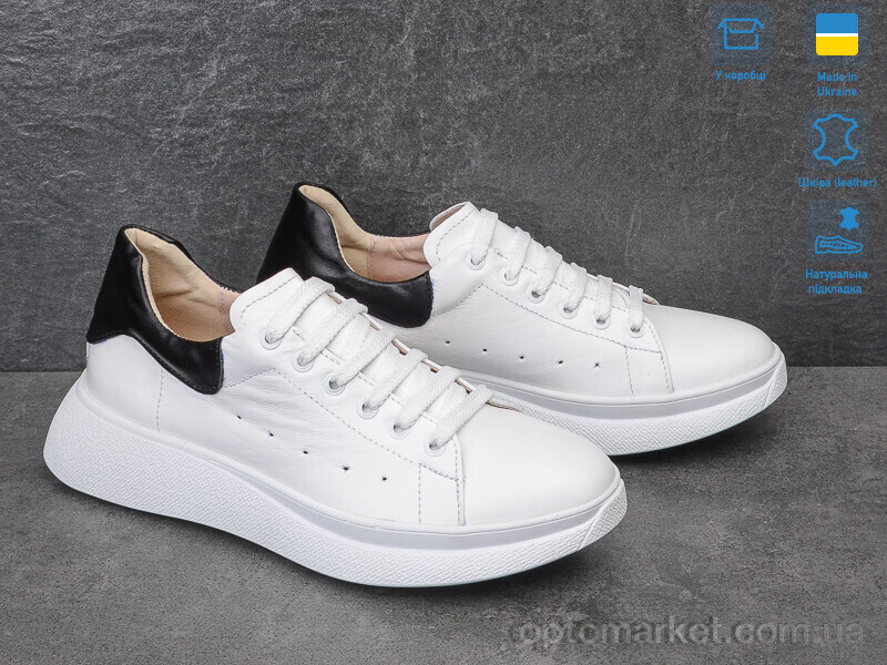 Купить Кросівки жіночі 1352 б.ч. V.Arimany білий, фото 2