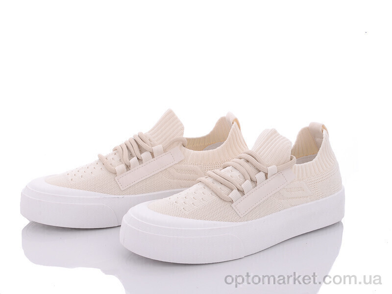 Купить Кросівки жіночі 136-20 beige Violeta only one бежевий, фото 1