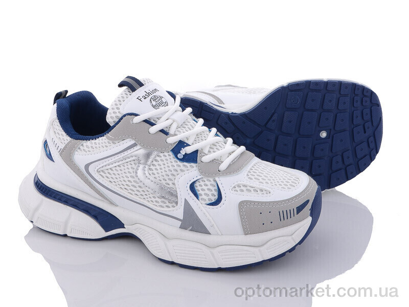 Купить Кросівки жіночі 136-21 white-blue Violeta only one білий, фото 1