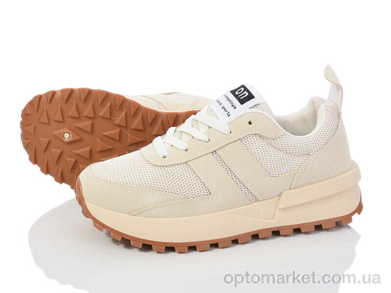 Купить Кросівки жіночі 136-29 beige Violeta бежевий, фото 1