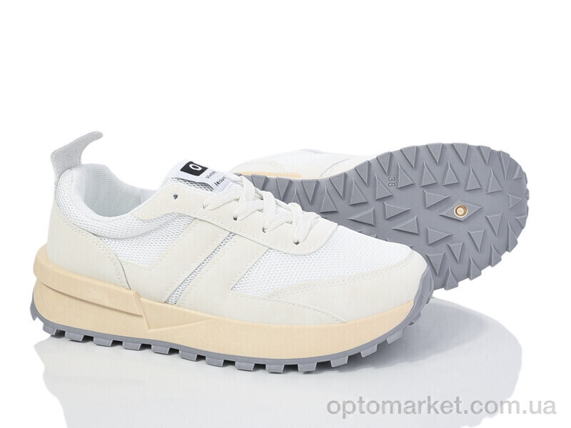 Купить Кросівки жіночі 136-29 white Violeta бежевий, фото 1