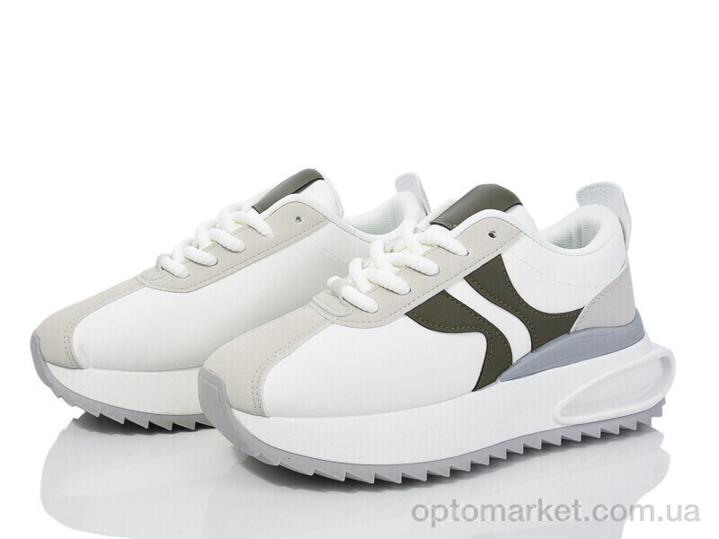 Купить Кросівки жіночі 136-36-1 white-green Violeta білий, фото 1