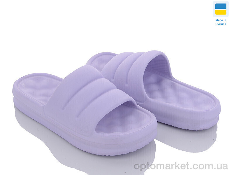 Купить Шльопанці жіночі 136 бузковий Golden Lion фіолетовий, фото 1