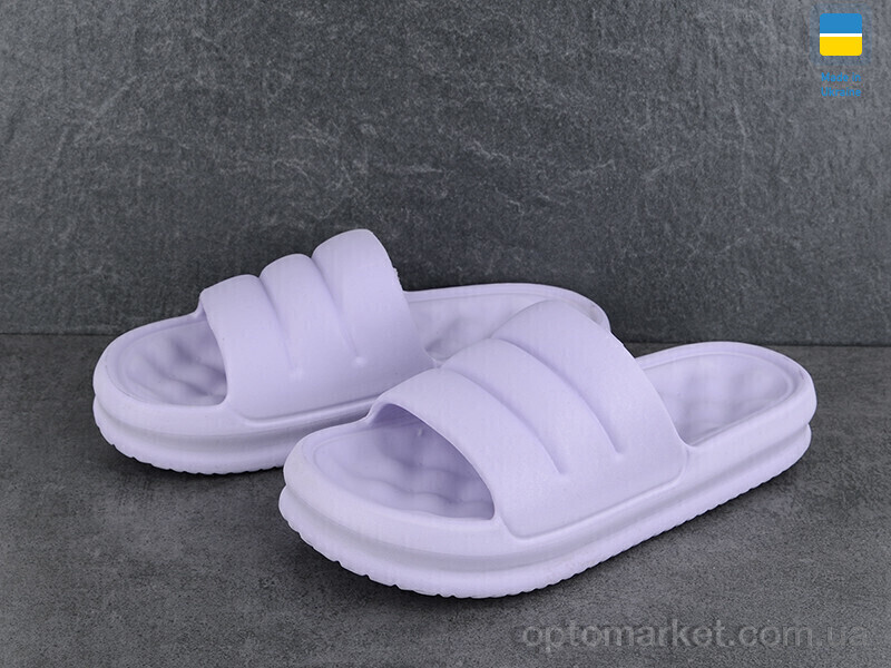 Купить Шльопанці жіночі 136 бузковий Golden Lion фіолетовий, фото 2