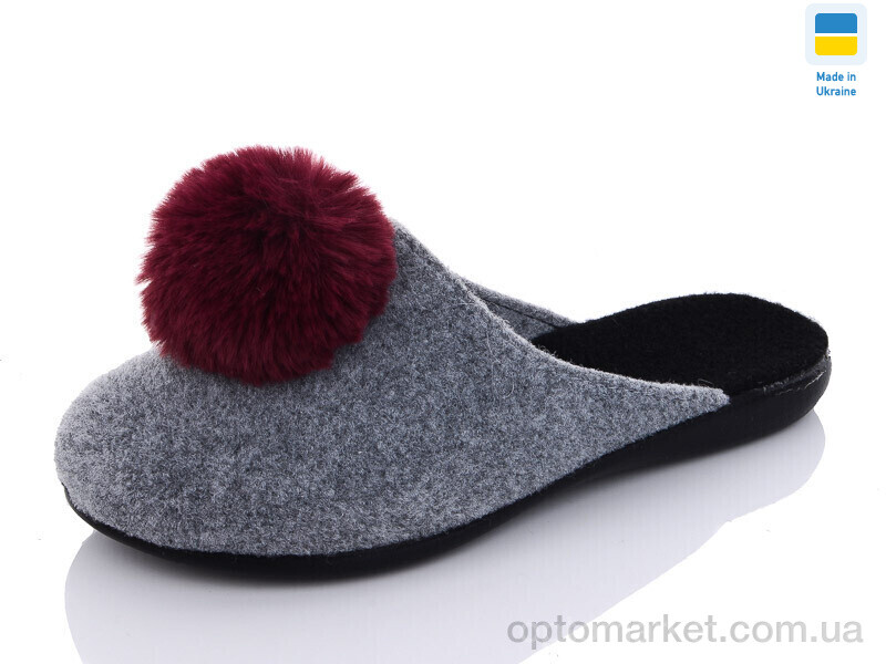 Купить Капці жіночі 136 Klerotex сірий, фото 1